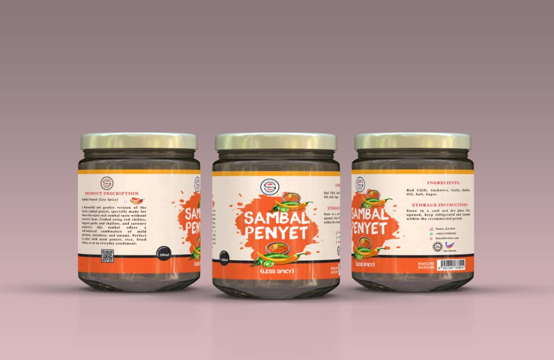 Sambal Penyet Less Spicy